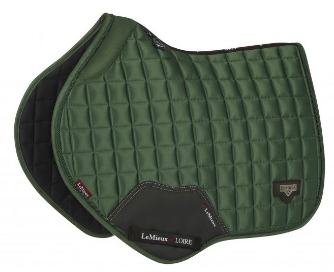 LeMieux Loire Memory Square Satin Close Contact Saddle Pad
