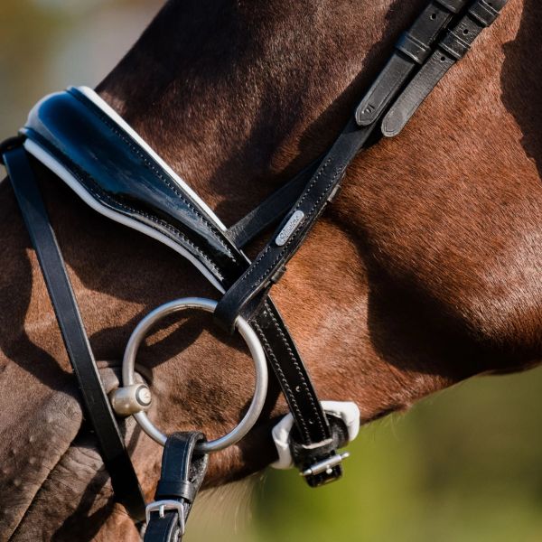Lumiere Adeline Hanovarian Leather Bridle with Nappa Reins