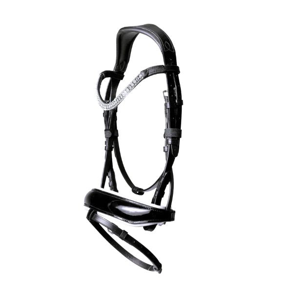 Lumiere Adeline Hanovarian Leather Bridle with Nappa Reins