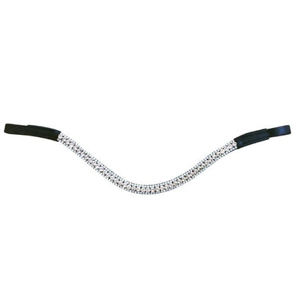 Lumiere Champagne Crystal Browband