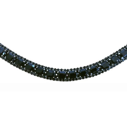 Lumiere Onyx Crystal Browband