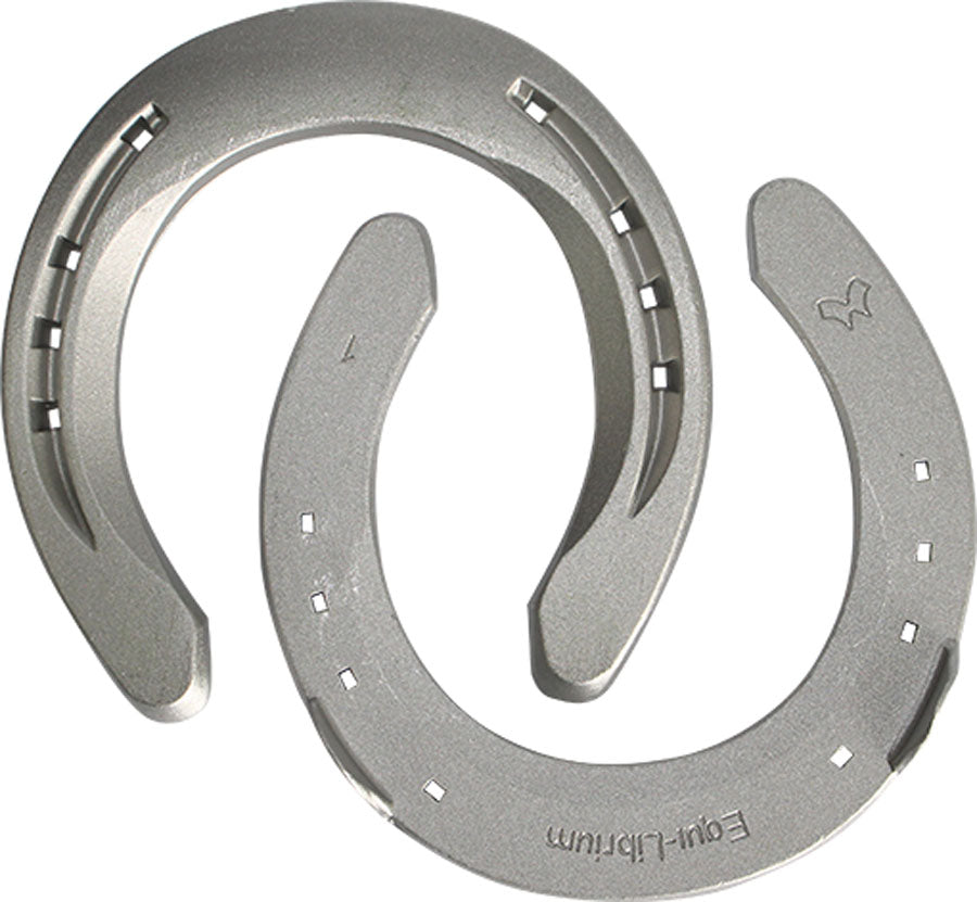 Mustad Equil Alum Side Clip Front Aluminium Horse Shoes