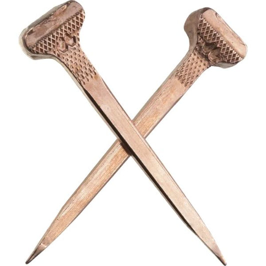 Mustad Copper Hammer Head Nails - 250 Pack