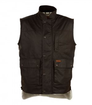 Outback Flemington Wool Lined Vest - EQ Saddlery