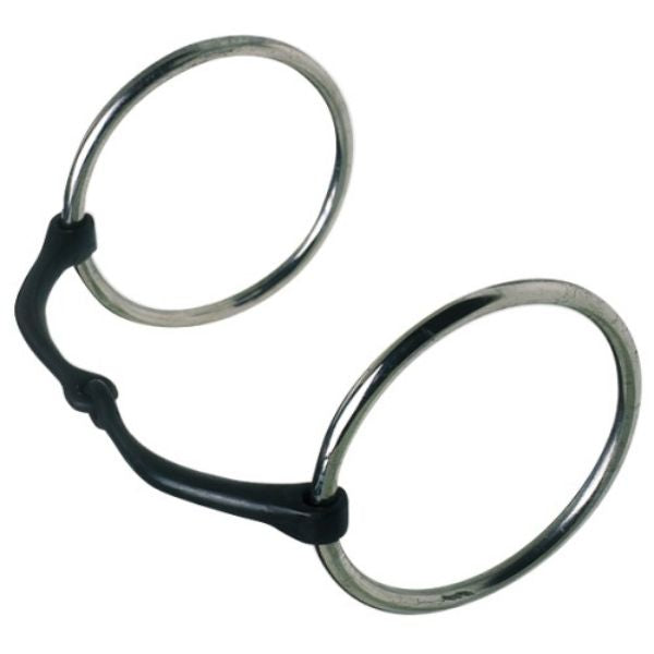 Oz Bitz Sweet Iron Snaffle w/Fine Mouth 3.5inch Rings