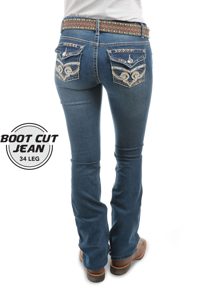 Pure Western Womens Brandy Boot Cut Jeans