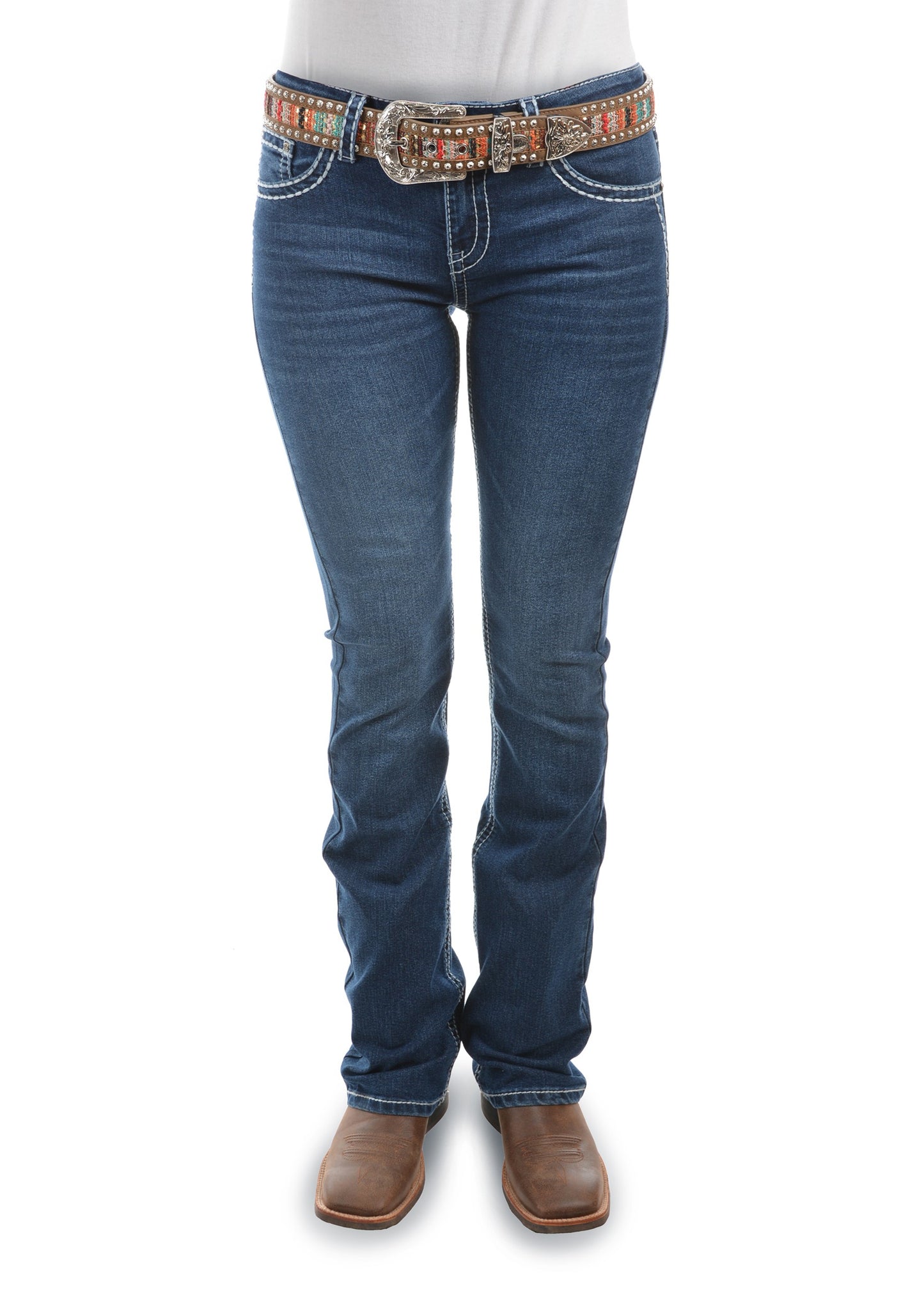 Pure Western Womens Selina Boot Cut Jeans - EQ Saddlery
