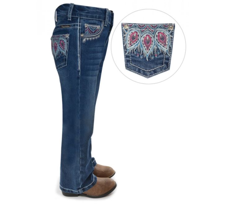 Pure Western Girls Belle Boot Cut Jeans - EQ Saddlery