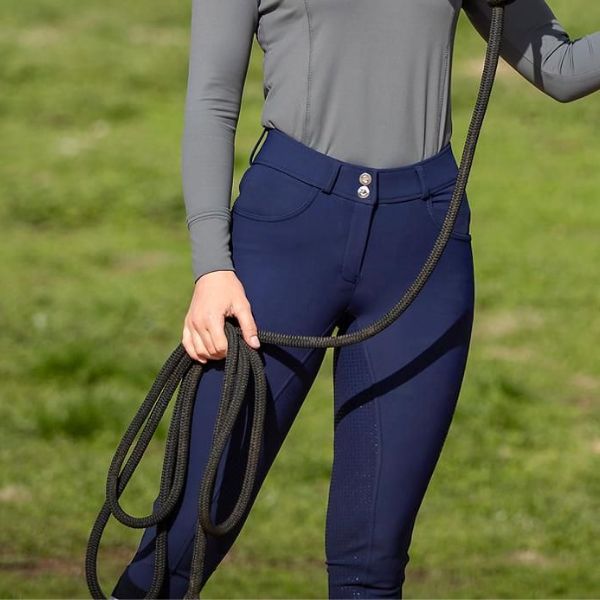 QJ Riding Wear Millie Winter Breeches - EQ Saddlery