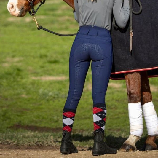 QJ Riding Wear Millie Winter Breeches - EQ Saddlery