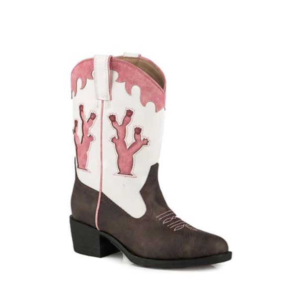 Roper Little Kids Desert Lights Western Boots - EQ Saddlery