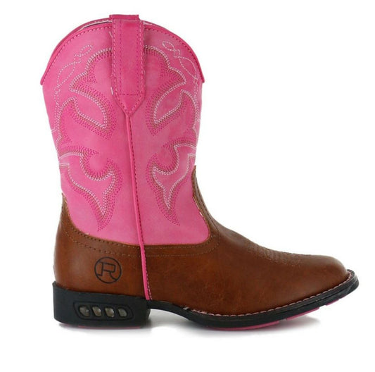 Roper Little Kids Lightning Toddler Western Boots