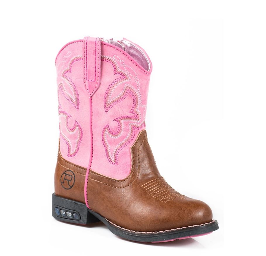 Roper Little Kids Lightning Toddler Western Boots