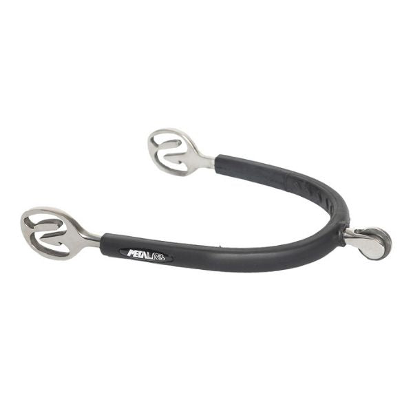 Metalab 2mm Round Rowel Spurs - EQ Saddlery