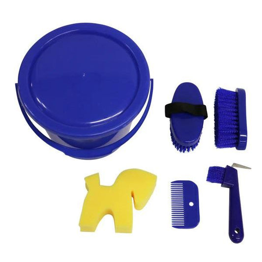 Showmaster Kids Grooming Kit Bucket - EQ Saddlery