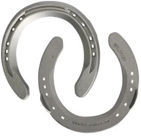 SC Alum Advantage 3 Deg Front Aluminium Horse Shoes - EQ Saddlery