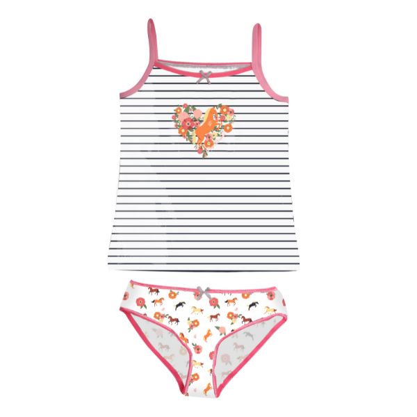 Thomas Cook Girls Anya Singlet and Underwear Pack