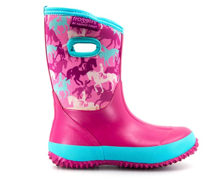 Thomas Cook Kids Froggers Bridgewater Gumboots - EQ Saddlery