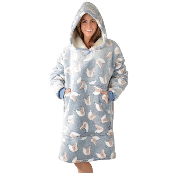 Thomas Cook Snuggle Hoodie Grey