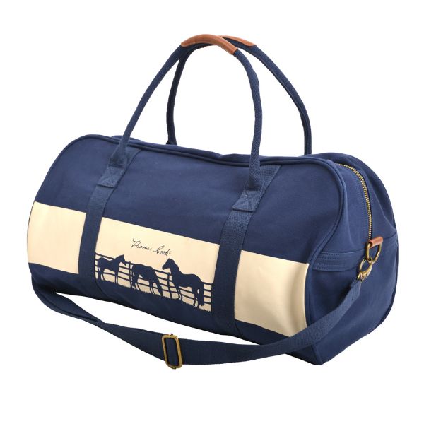 Thomas Cook Teresa Overnight Bag Navy - EQ Saddlery