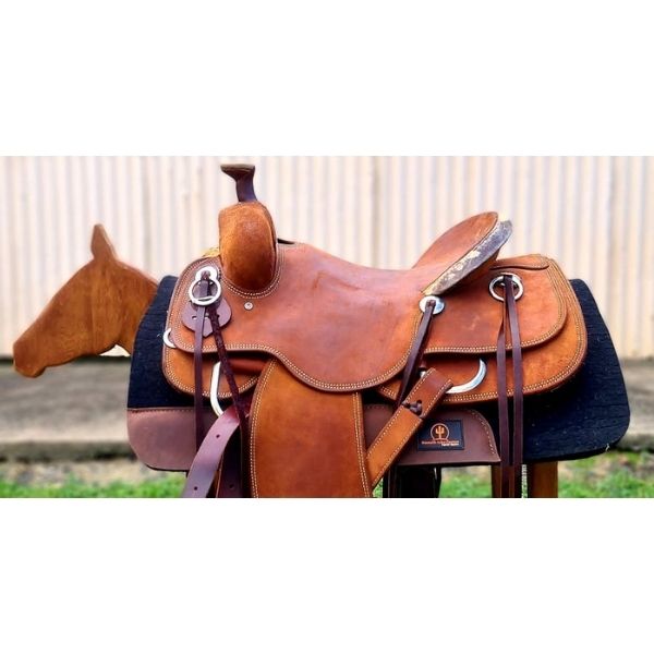 Toprail The Bandy Drover A Day Work Pad 32x32 Black Felt - EQ Saddlery