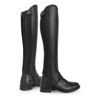 Tredstep Liberty Leather Rear Zip Half Chaps - EQ Saddlery