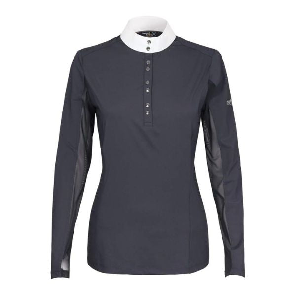 Tredstep Solo Air LS Competition Shirt White - EQ Saddlery