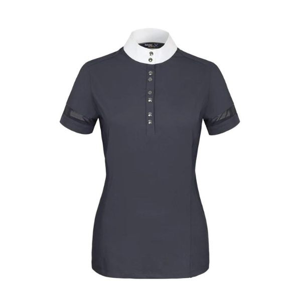 Tredstep Solo Air SS Competition Shirt Light Blue - EQ Saddlery