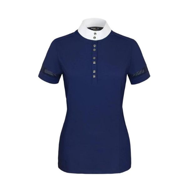 Tredstep Solo Air SS Competition Shirt Light Blue - EQ Saddlery