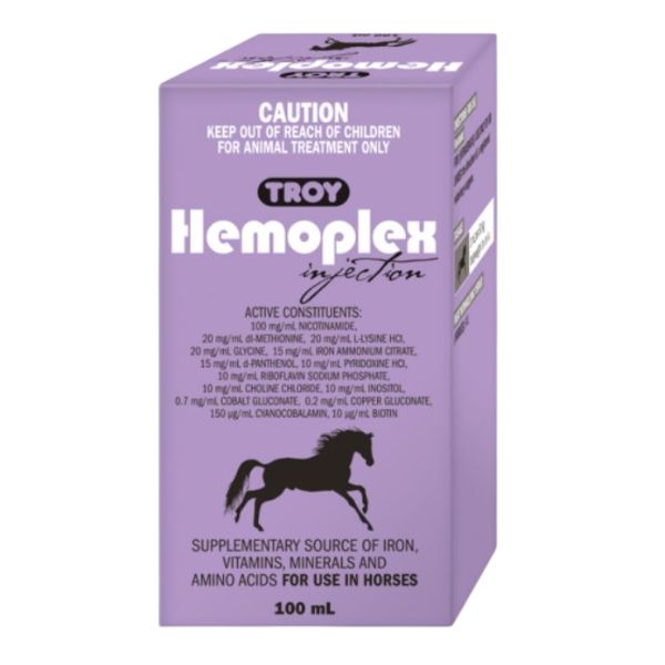 Troy Hemoplex Injection - EQ Saddlery