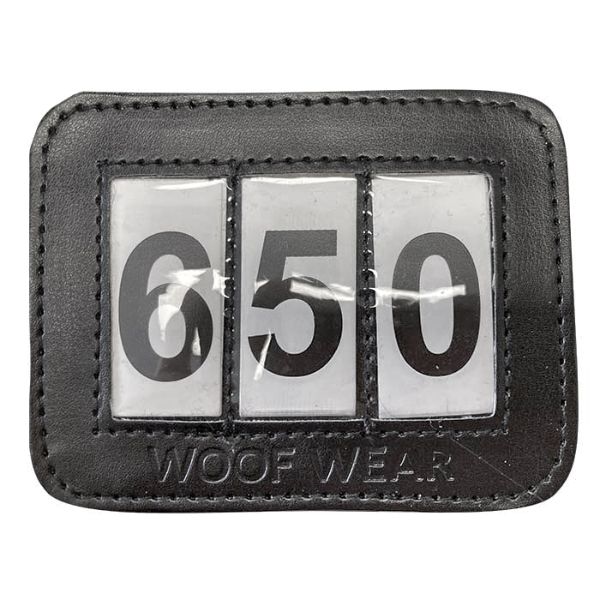 Woof Wear Bridle Number Holder