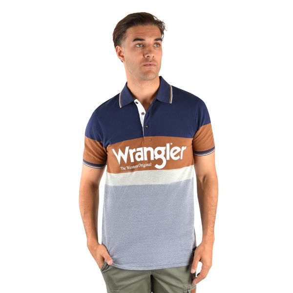 Wrangler Mens Mason Short Sleeve Polo - EQ Saddlery