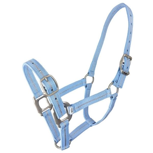 Zilco Metallic Stripe Halter - EQ Saddlery