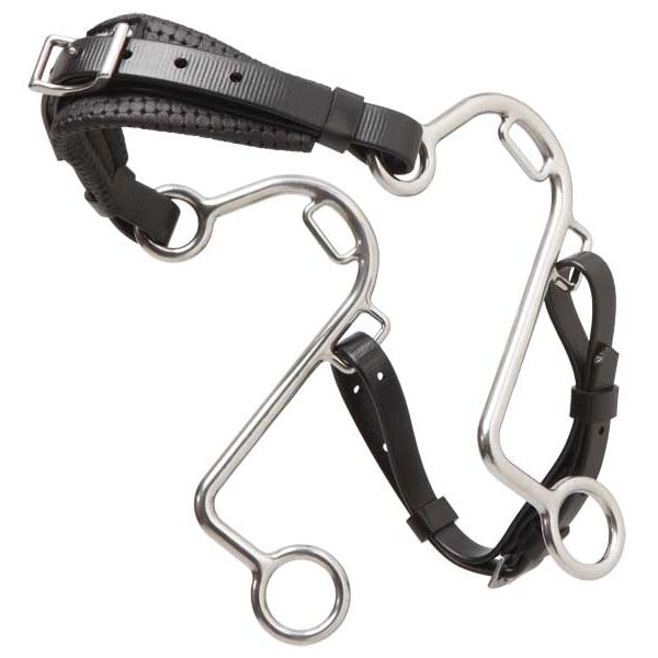 Stainless Steel S Hackamore Bit